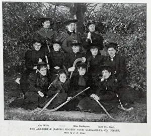 Hockey Prints: Arkendale (Ladies) Hockey Club, outdoor sporting portrait