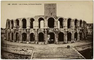Arles, France - The Grand Stair up to the Amphitheatre