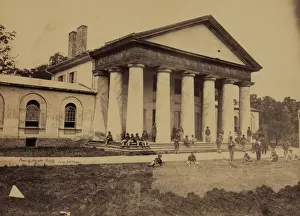 Arlington Prints: Arlington House, east front, June 28, 1864