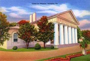Images Dated 3rd September 2018: Arlington, Virginia, USA - Custis-Lee Mansion