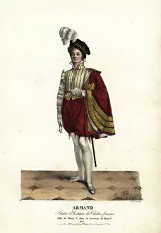 Armand as Henri V in La Jeunesse de Henri V