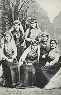 Beauties Prints: Armenian ladies of Akalzik, Caucasus