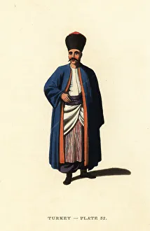 Regency Era Prints: Armenian merchant of Pera, Constantinople