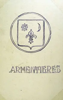 Armentieres Prints: ARMENTIERES Coat of Arms