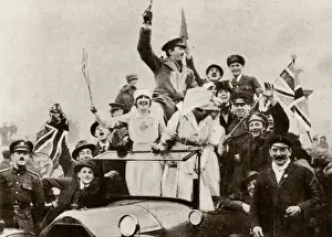 Armistice Day celebrations 1918