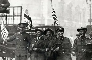 Armistice Prints: Armistice Day, London, 11 November 1918, WW1