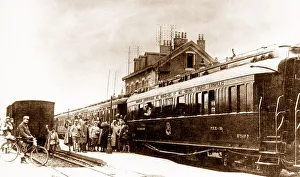 Armistice railway carriage, Compiegne, France