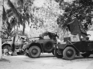 Copy Prints: Three armoured cars from 2nd Troop, ?A? Squadron
