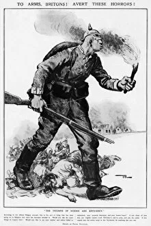 Images Dated 12th March 2012: To Arms, Britons! First World War propaganda