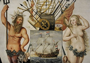 The Arms of the Dutch East India Company, 1651, by Jeronimus The Arms of the Dutch East India Company, 1651, by Jeronimus