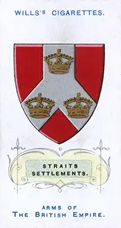 Straits Prints: Arms of the Straits Settlements