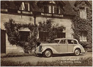 Motors Prints: Armstrong Siddeley Lancaster Motor Car 1947