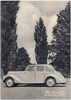 Motors Prints: Armstrong Siddeley Lancaster Motor Car 1947 Advert