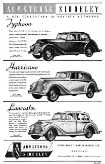 Motors Prints: Armstrong Siddeley Motor Cars Advert 1947