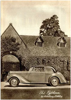 Motors Prints: Armstrong Siddeley Typhoon Motor Car 1947