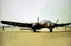 Whitley Collection: Armstrong Whitworth AW 38 Whitley of No 10 Squadron