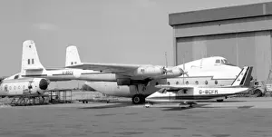 1975 Prints: Armstrong Whitworth AW. 660 Argosy C. 1 G-BDCV