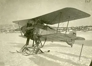 Armstrong Whitworth Siskin II, G-EBHY, on test in Sweden