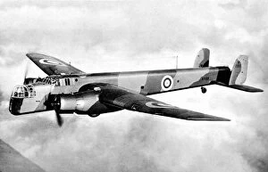 Armstrong Collection: Armstrong Whitworth Whitley Bomber; Second World War, 1939
