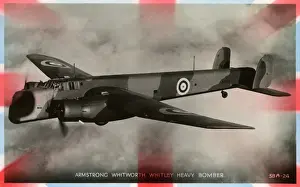Whitley Prints: Armstrong Whitworth Whitley Heavy Bomber