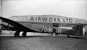 Airwork Gallery: Armstrong Whitworth Whitley I K7202 at Airwork