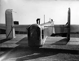 Whitley Prints: Armstrong Whitworth Whitley V close in from the rear