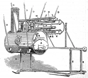 Cragside Collection: Armstrongs hydro-electric machine
