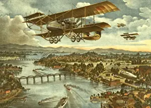 Our army attacks from sky, water and shore, and repulsed ene