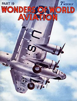 Propellers Prints: US Army Boeing YB-17 bomber aircraft