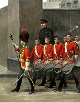 Cadets Prints: Army Cadet Band on Parade
