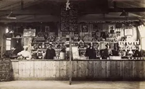 Stocked Prints: Army Camp Store, WW1