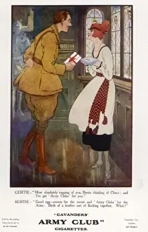 Wooing Prints: Army Club Cigarettes