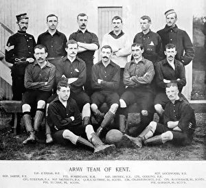 Army Football Team of Kent, 1890s