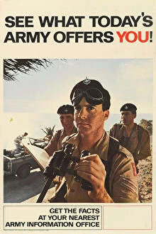 Recruitment Gallery: Army Recruitment Poster, 1960s