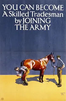 Army recruitment poster