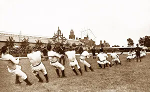 Army Tug of War Victorian period