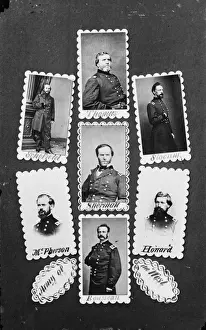 Rousseau Prints: Army of the West: Schofield, Thomas, Slocum, McPherson, Sher