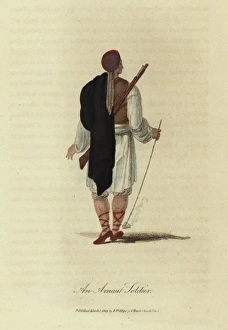 Images Dated 9th February 2012: Arnaut soldier, Ottoman Empire