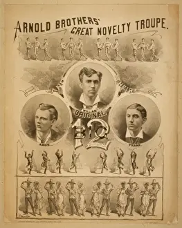 Arnold Brothers Great Novelty Troupe original big 12