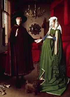 Images Dated 5th August 2015: The Arnolfini Portrait by Van Eyck
