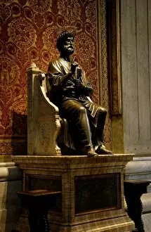 ARNOLFO DI CAMBIO (ca. 1245-1310). Statue of