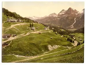 Arosa, general view, Grisons, Switzerland