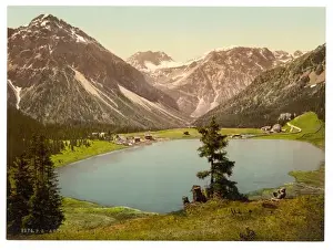 Grisons Prints: Arosa, the Upper Lake, Grisons, Switzerland