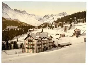 Arosa, in winter, Grisons, Switzerland