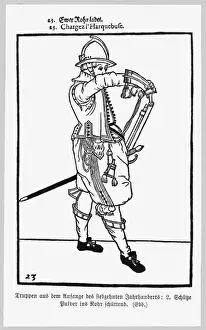 Insert Prints: Arquebusier 17th Century