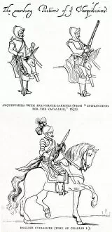 1640s Gallery: Arquebusiers (infantrymen armed with arquebuses, a form of long gun