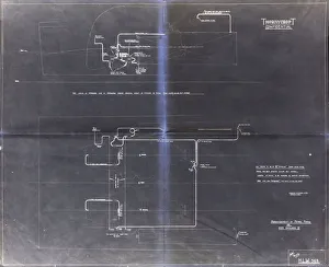 Annotated Prints: Arrangement of petrol piping