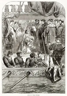 1536 Prints: Arrest of Anne Boleyn