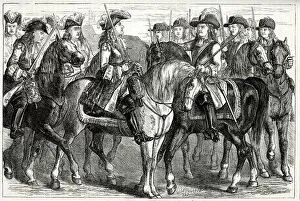 Images Dated 17th August 2021: The Arrest of the Duke de Boufflers, Marshal of France, on 5 September 1695