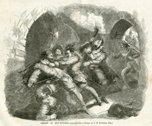 Guy Fawkes Arrested